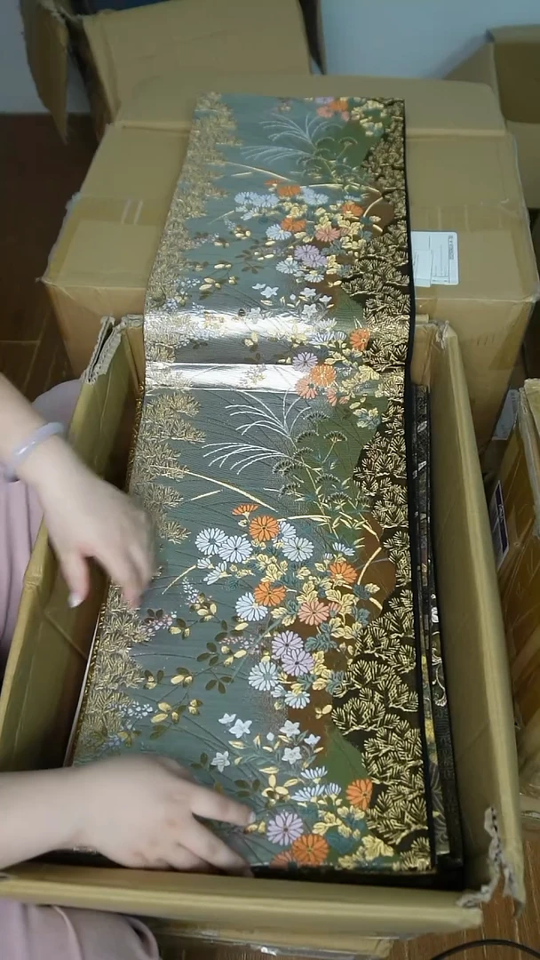织绣9本金二重织莳绘