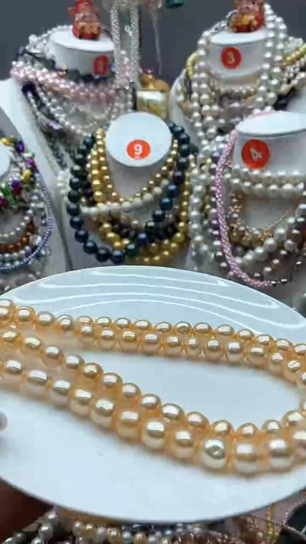 淡水珍珠未镶嵌颈饰1