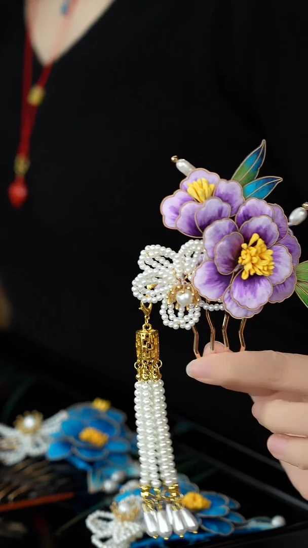 刺绣闪购纯手工非遗国风饰品