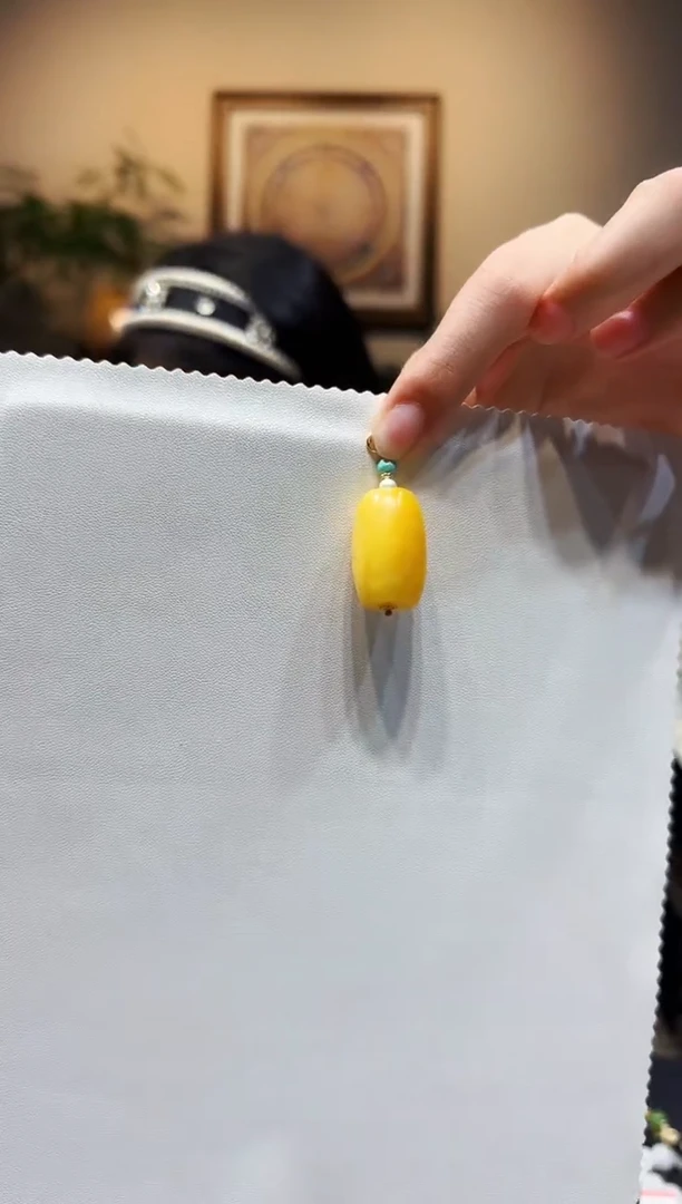 蜜蜡颈饰未镶嵌提溜
