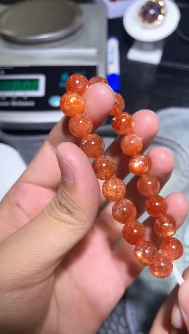 【闪购商品】日光石手链未镶嵌金太阳单圈A10（多样性发其一）