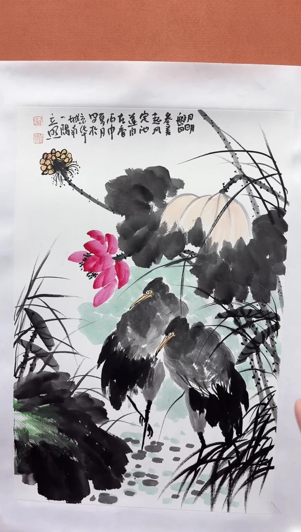 国画师立照老师国画作品
