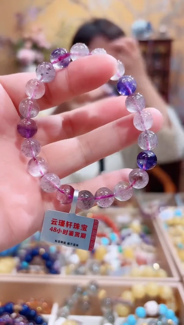 未镶嵌手串水晶设计款珠串9+