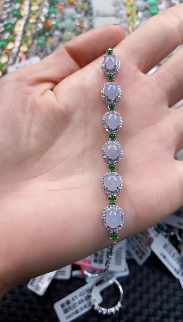 翡翠戒指银S925镶嵌111--------5