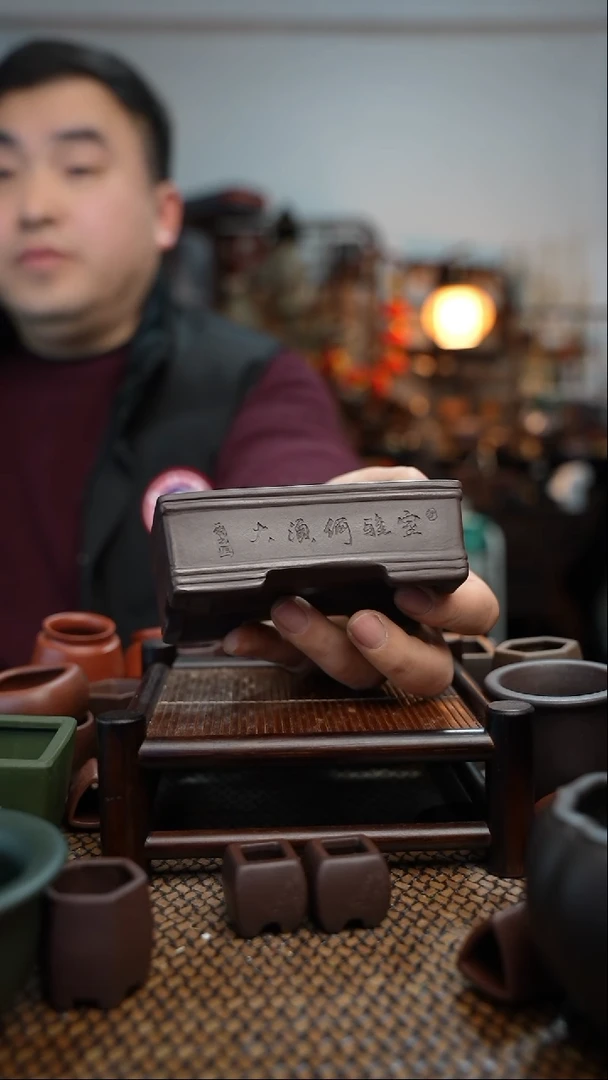 【闪购商品】紫砂花盆長木軒精品紫砂