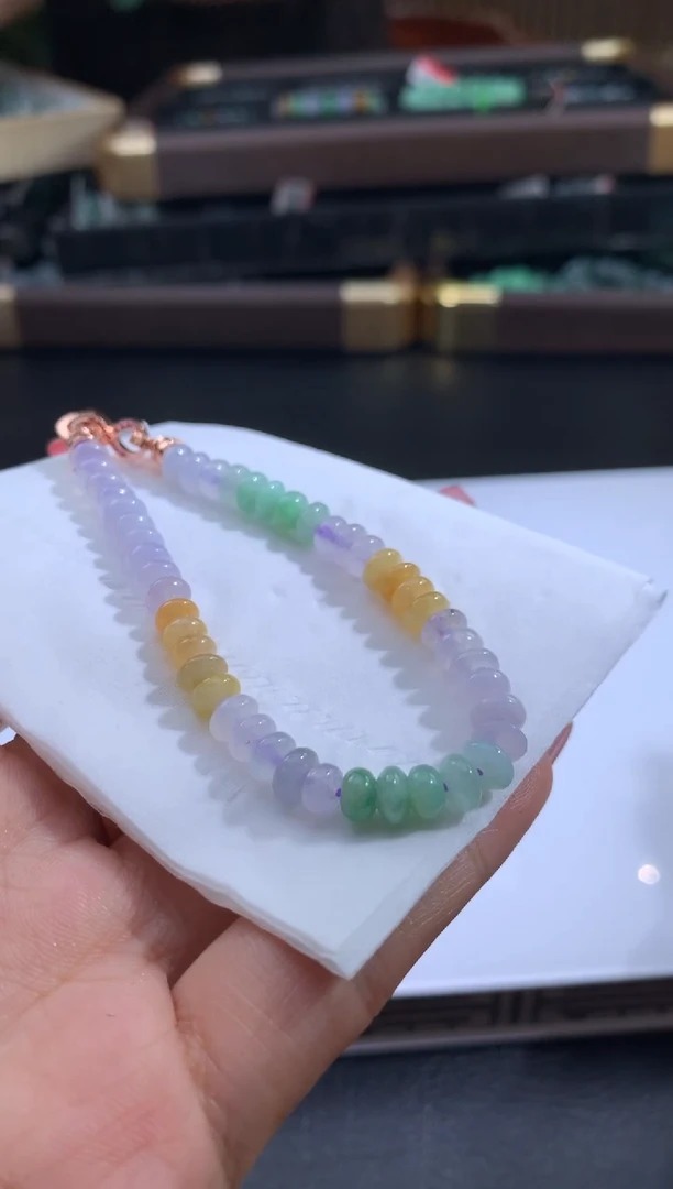 未镶嵌手链翡翠?***?翡翠