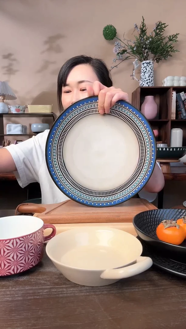 11.5英寸波西米亚大盘微瑕