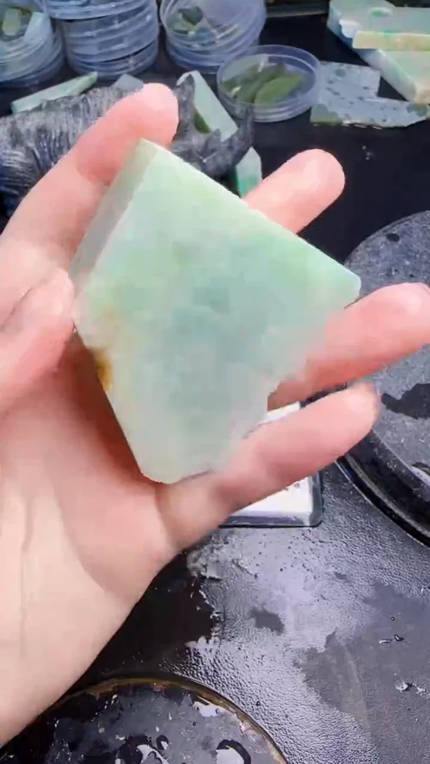 未镶嵌挂件翡翠天然翡翠055