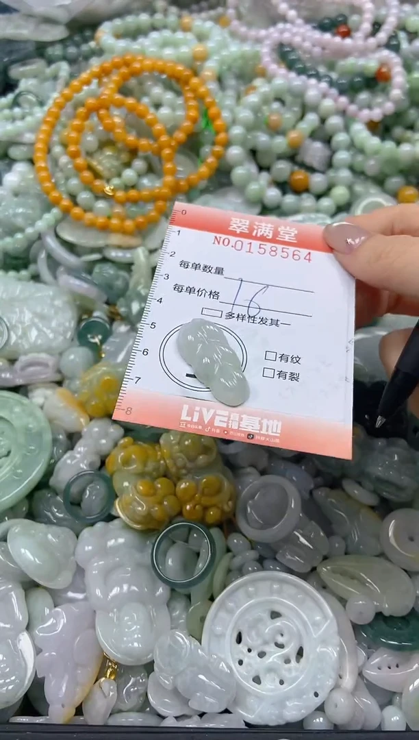 翡翠未镶嵌颈饰闪购0158564