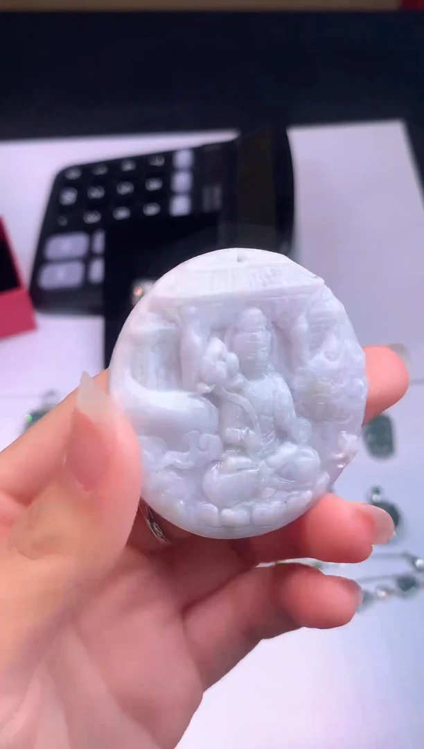 颈饰未镶嵌翡翠0芹0翡翠珠宝764