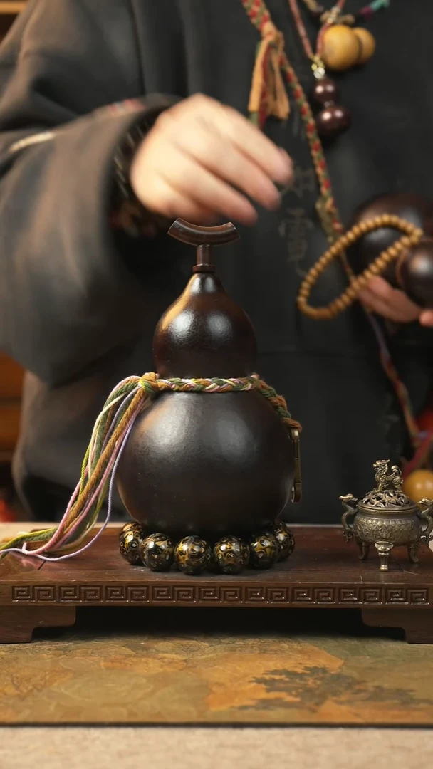133大漆一物一拍记葫堂出品【不带手串】