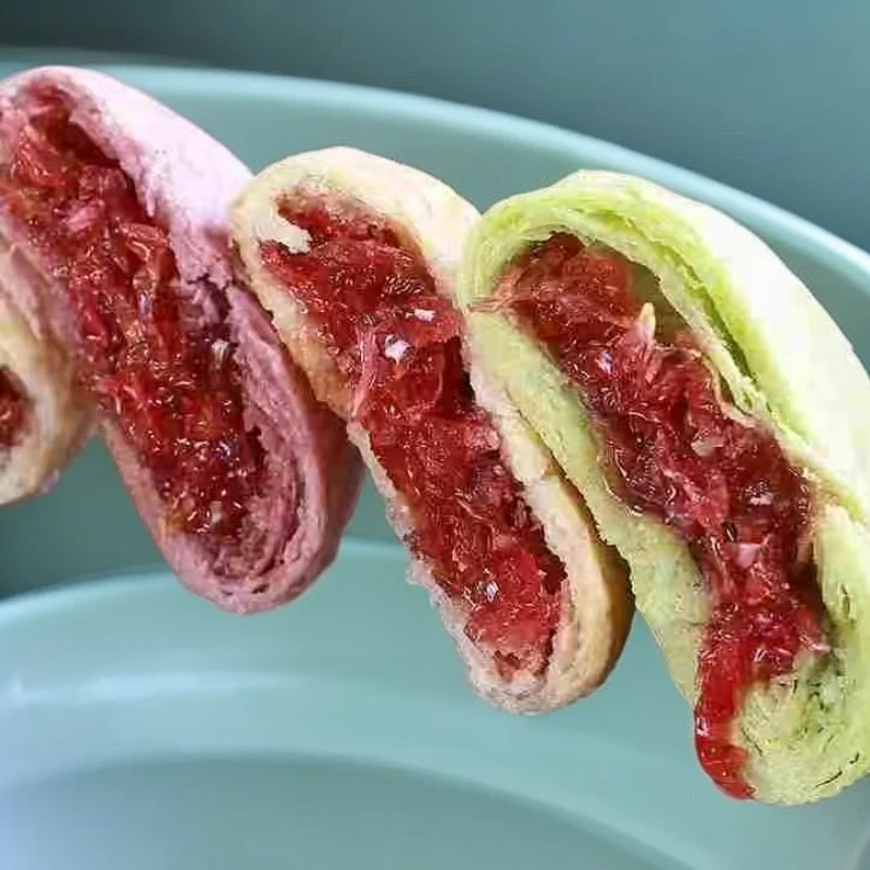 【李拜天推荐】云南宣威纯手工鲜花饼  50g*8枚 礼盒装