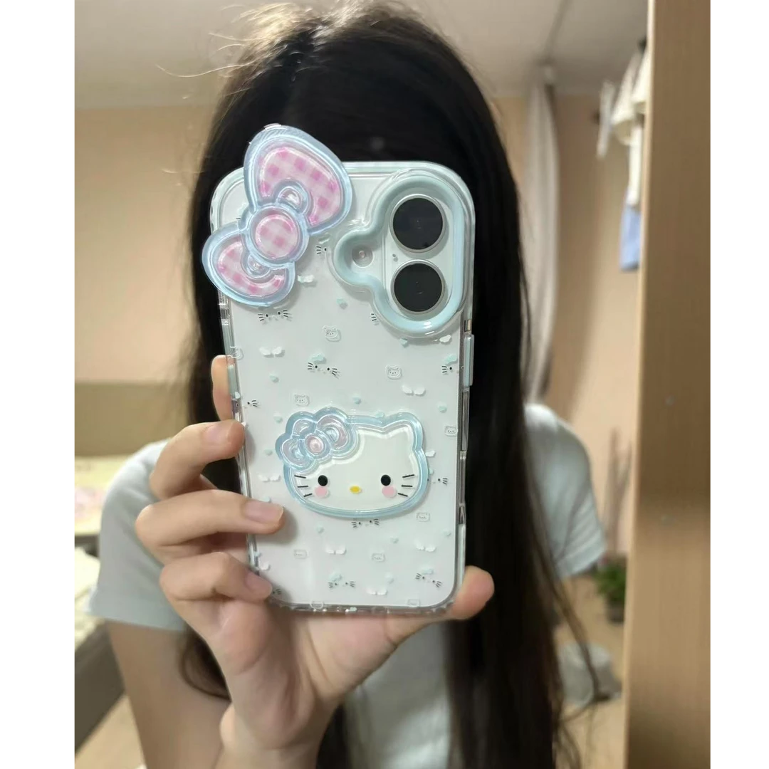 诚星泽小翅膀kt猫适用苹果手机壳华为vivo小米荣耀oppo红米一加软