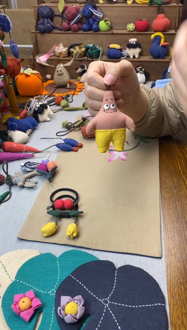 布艺派大星 挂件