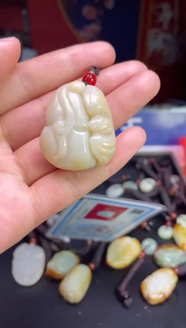 颈饰未镶嵌和田玉123