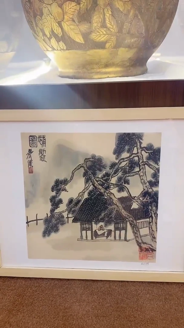 版画12-6-3齐老师一平尺版画作品