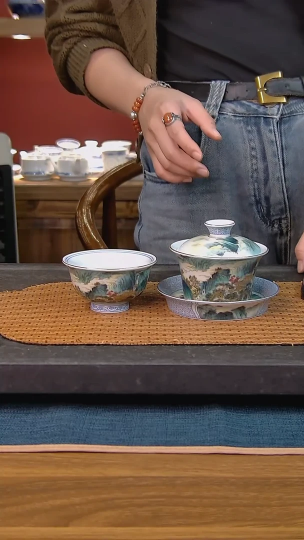 简装家用款2件套 白瓷陶瓷茶具