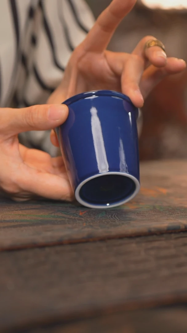 7柴房陶瓷柴烧可乐杯