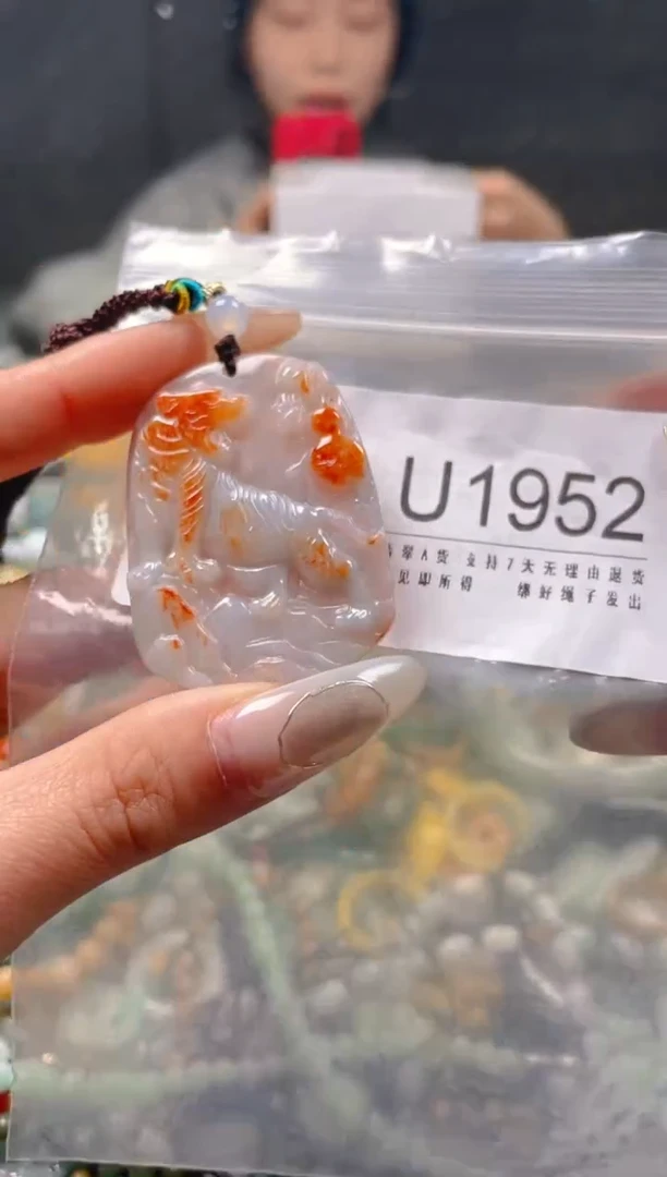 【闪购商品】翡翠颈饰未镶嵌/U/翡翠A货一图一物