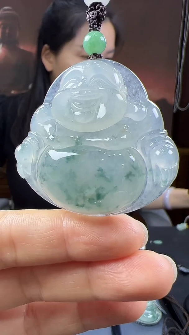 未镶嵌挂件翡翠佛公