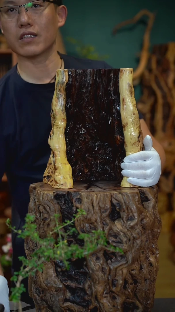 枣木雷击枣木半壁江山