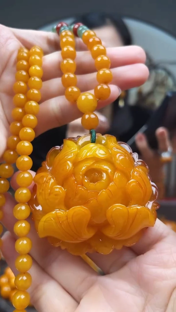 未镶嵌琥珀裸石首饰 假1赔4 （多样性发货1件