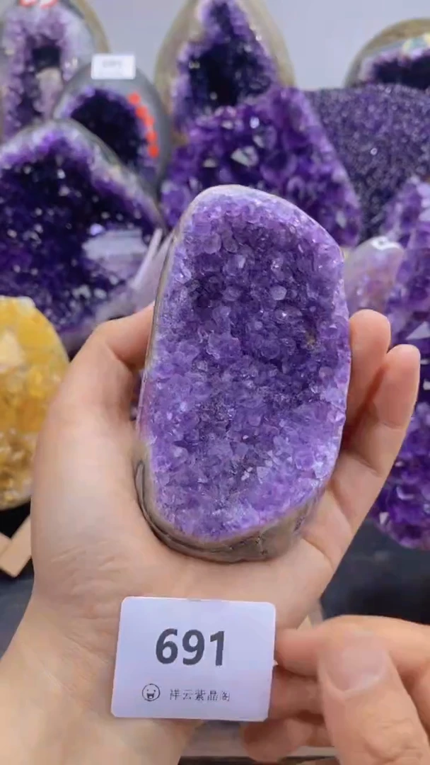 1未镶嵌紫晶紫晶摆件691