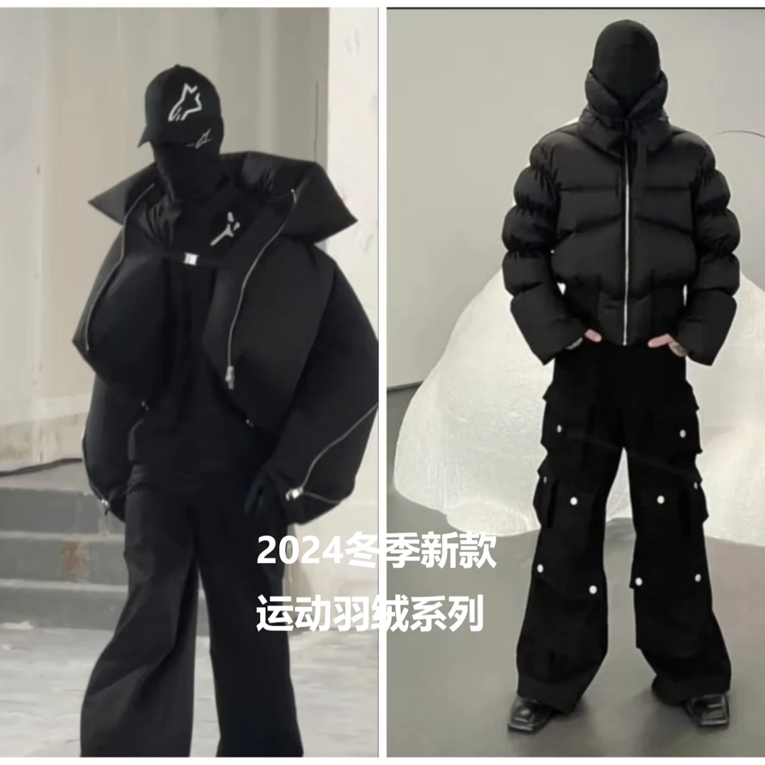 （00）1996经典24新款男女轻奢同款羽绒衣休闲情侣