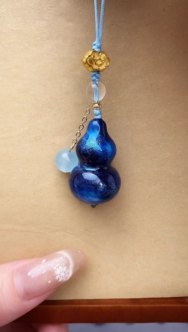 大漆小葫芦挂件 非遗大漆珠