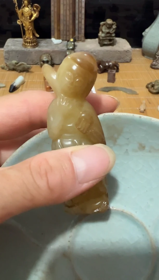 瓷片手工，手绘，陶瓷