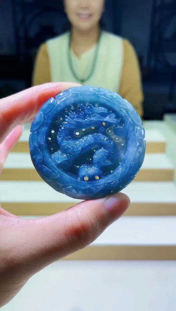 定制翡翠未镶嵌毛货07290115多样性发其一