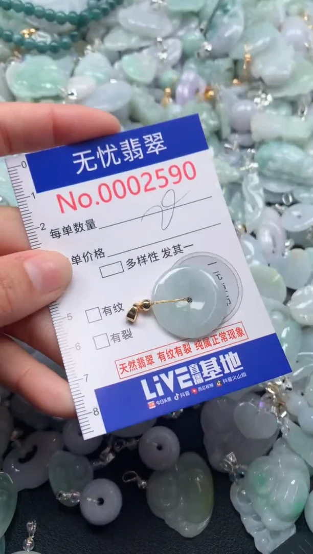 颈饰未镶嵌翡翠2590