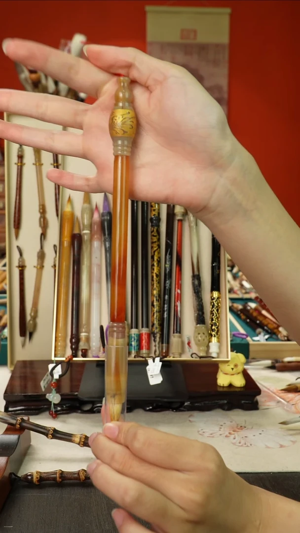 孤品高货毛笔链接