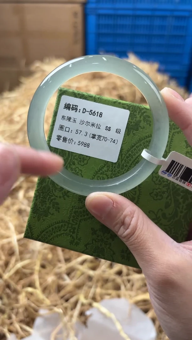 未镶嵌手镯石英质玉D-5618