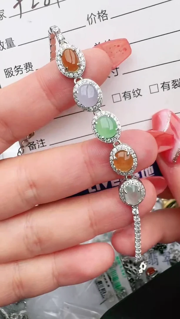银S925镶嵌戒指翡翠1111