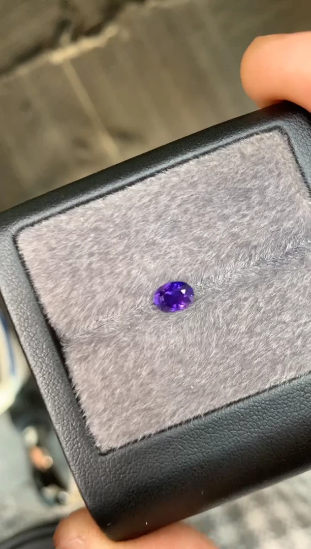 【闪购商品】定制蓝宝石裸石未镶嵌1.08ct 兰卡老烧蓝宝石