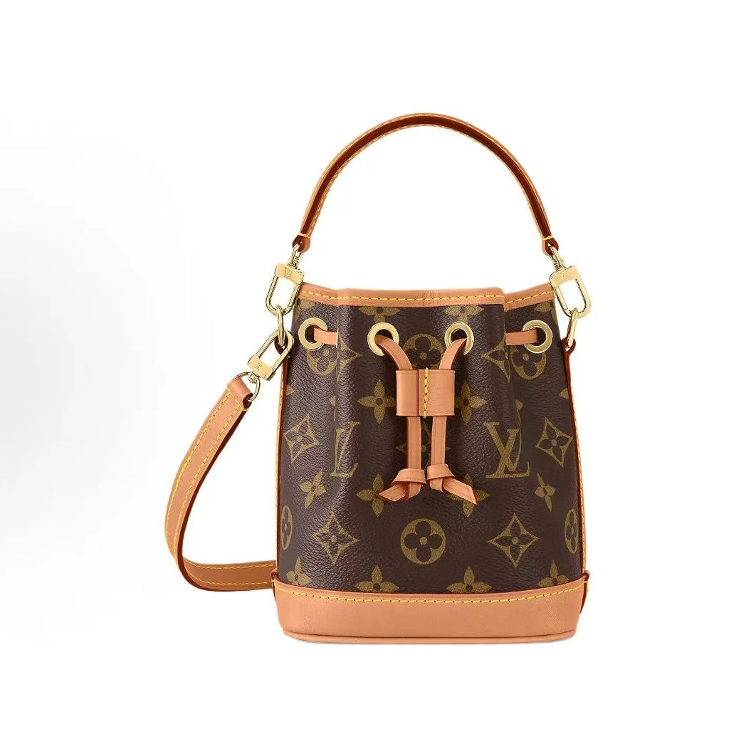未使用 LouisVuitton/路易威登 noe系列 nano 经典老花水桶包