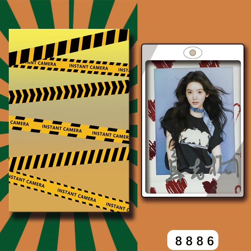 D8886【章若楠】 正品拍立得照片 爱心