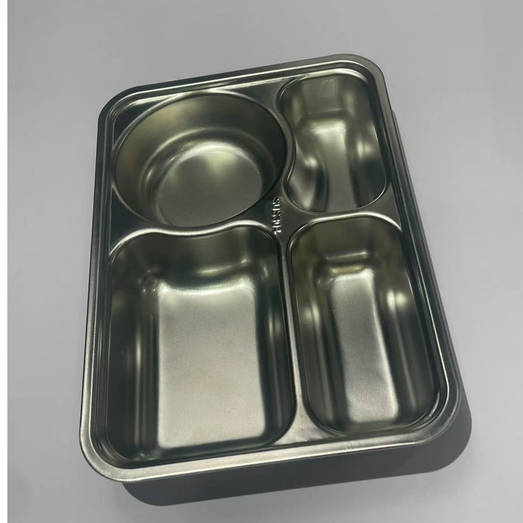 304不锈钢上班族食堂学生不锈钢餐具