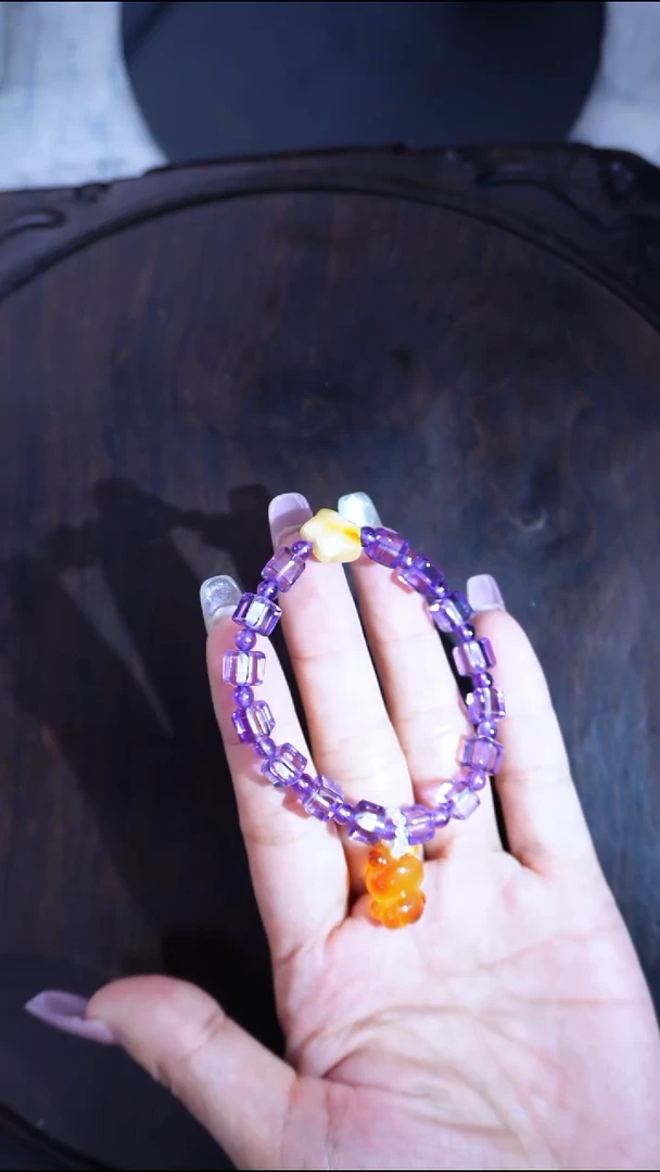 手链琥珀未镶嵌1.4日 多样性发其一