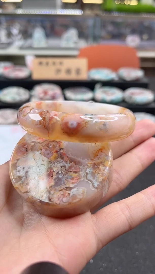 未镶嵌手镯石英质玉63圈口（赠品镯心）6821098