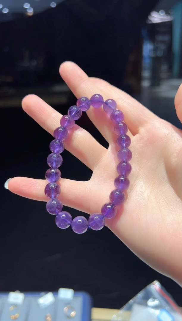 水晶手链未镶嵌36【珠径9MM】