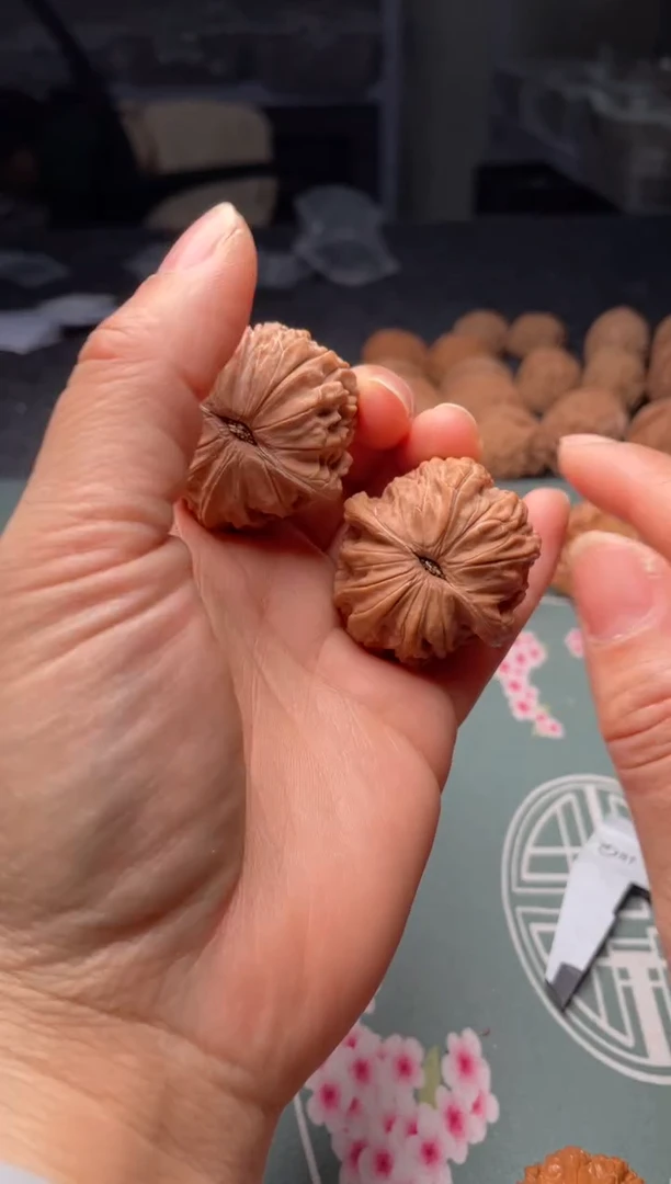 把件文玩核桃w306   磨盘   38尺