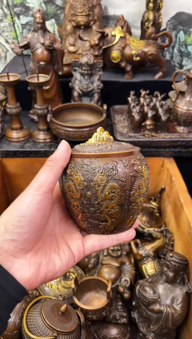 鹏哥铜器摆件   雅集甄选