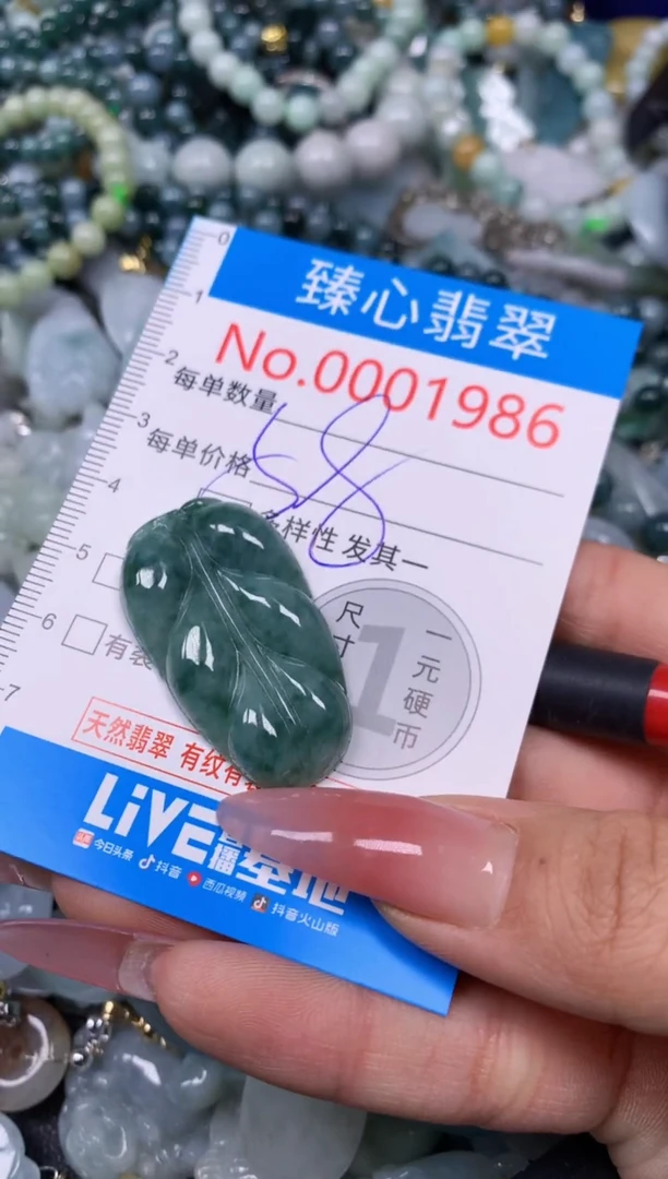 【闪购商品】翡翠颈饰未镶嵌含绳0001986