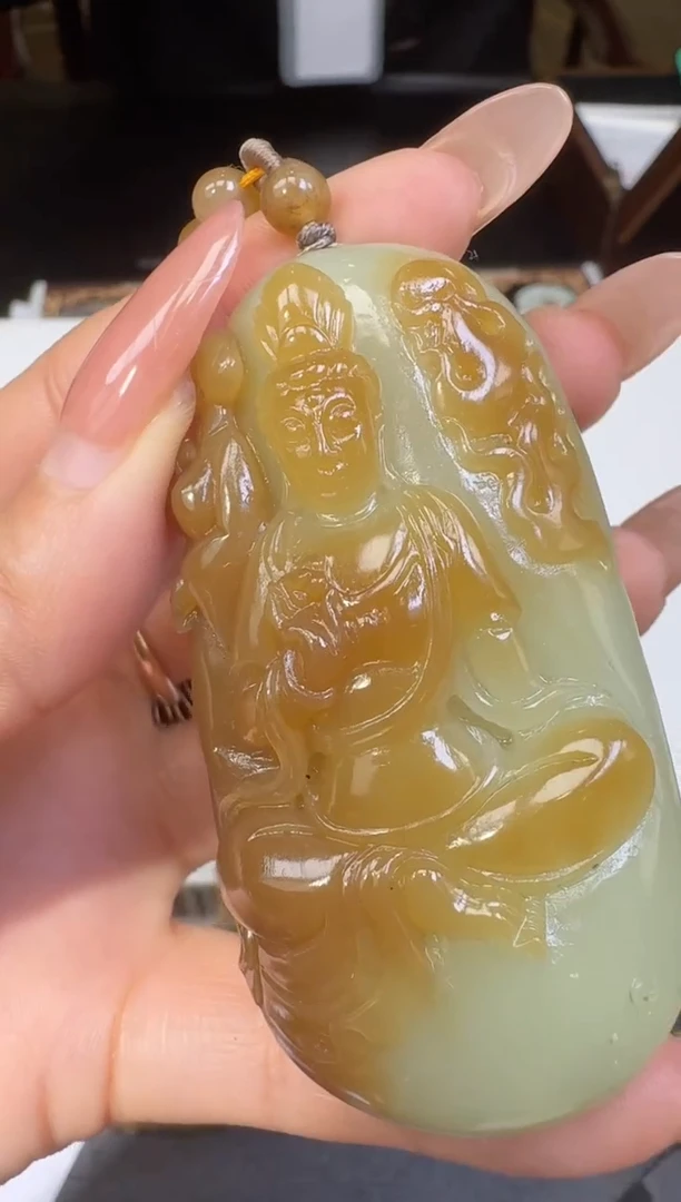颈饰未镶嵌和田玉39908