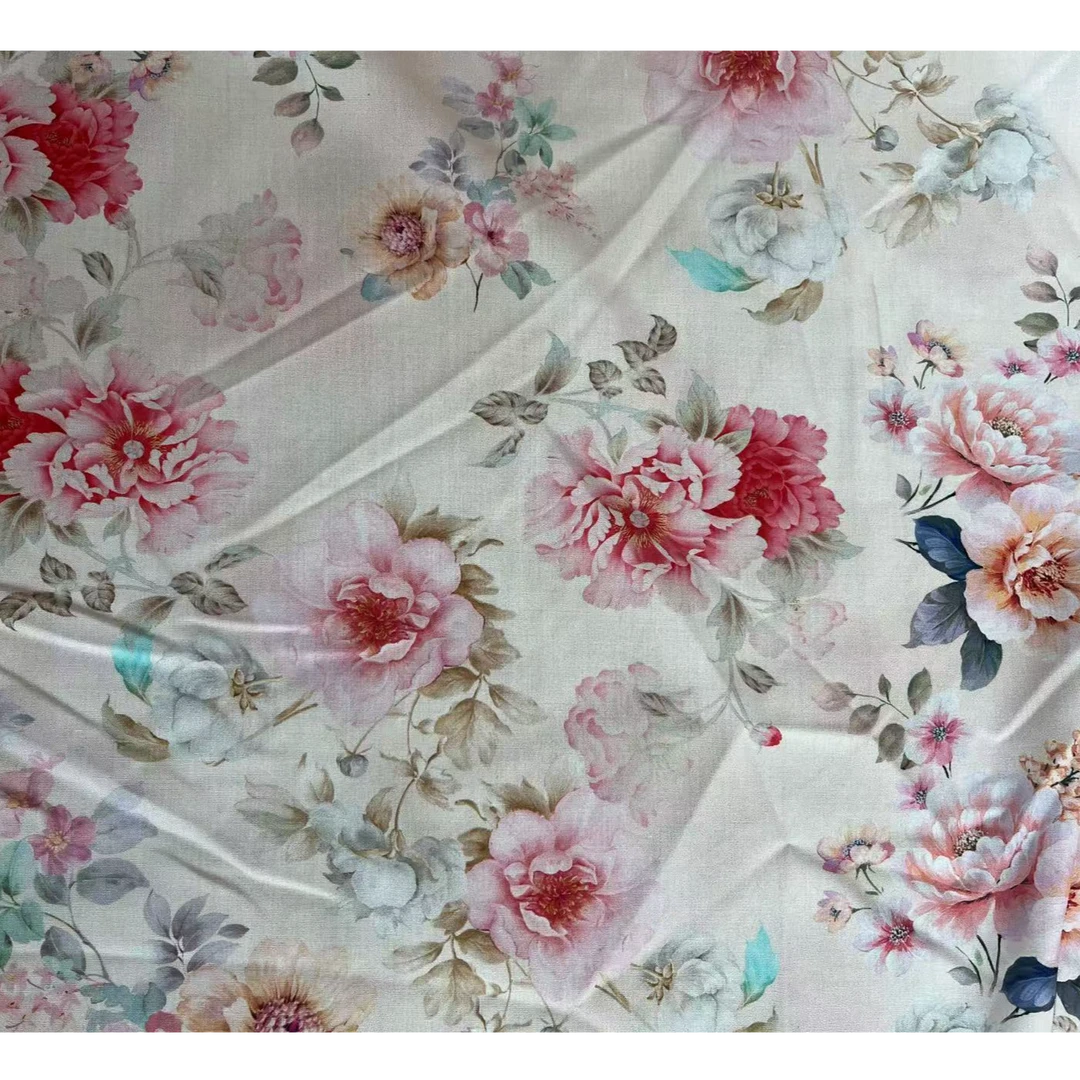 全棉云锦段绵绸布头纯棉人造棉布料柔软舒适吸汗透气棉绸布料