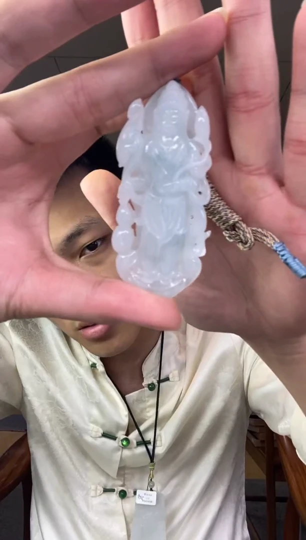 翡翠未镶嵌颈饰天然翡翠