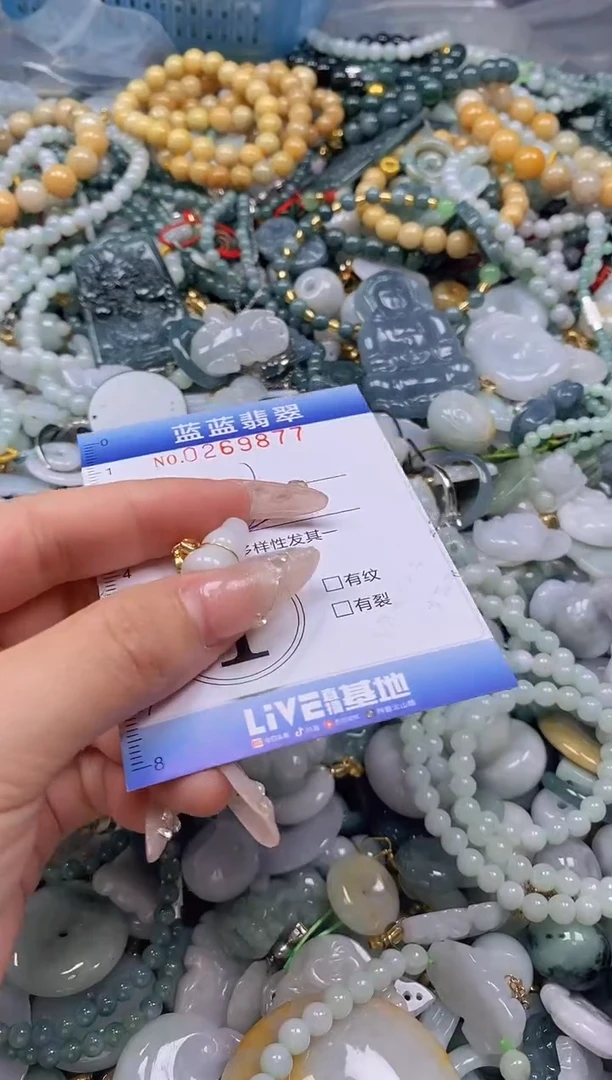 翡翠未镶嵌颈饰闪购0269877多样性发其一