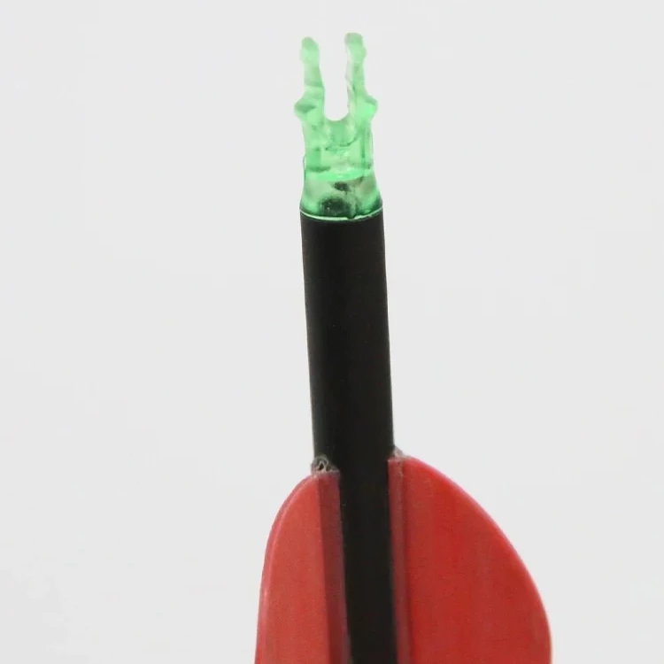 复合弓射手专利箭尾内插防打钉箭尾两用复合